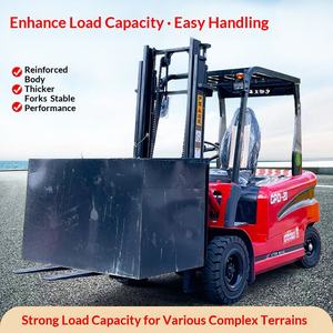 Chariot de chargement hydraulique à quatre roues de type contrepoids, capacité 1 tonne, 2,3 jin, dédié au stockage de palettes - Product Image 1