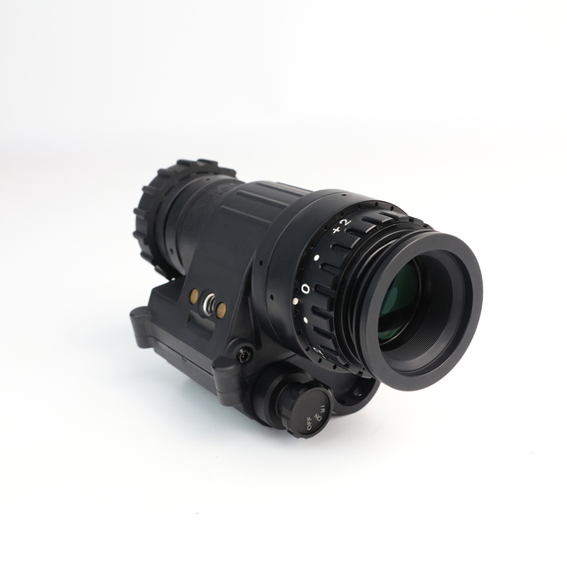 PVS 14 Gen2+/Gen3 Night Vision Monocular 1x Magnification 25mm Lens Head-Mounted Auto-Gated P45/P43 White /Green Phosphor