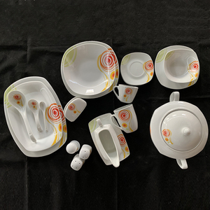 Giá Rẻ 105Pcs Sứ Tấm Bộ Đồ Ăn Bán Buôn Gốm Bộ Bữa Ăn Tối - Product Image 4