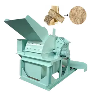 Forest Tree Truck Branches Bamboo Chips Wood Shredding Machine