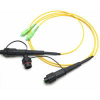 Câble de raccordement en Fiber optique SC/APC, raccordement avec Mini connecteur HUAWEI, électronique, étanche IP67, pour l'extérieur