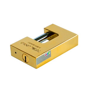 Ổ Khóa Hình Chữ Nhật Mạ Titan Ổ Khóa Khóa Cửa Cứng Khóa Sắt Vuông - Product Image 2