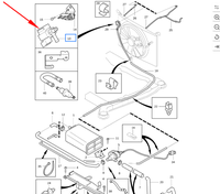 Válvula solenoide de purga del depósito de vapor OE 8653908 para Volvo S60 S80 V70 XC70 XC90, válvula de control de purga del sistema de evaporación de combustible
