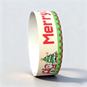 Custom Event <b>Tyvek</b> Wristbands Laser Printable Full Color Logos Tear Resistant Waterproof Disposable <b>Paper</b> Bracelets Custom Color - Product Image 6