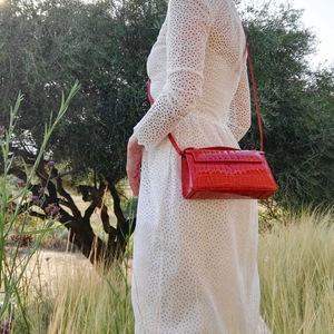 Bolsos de Mano para Mujer, Cuero Genuino, Estampados de Animales, Bonito Bolso de Mano para Mujer - Product Image 4