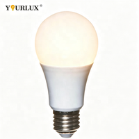 Composants d'ampoules LED SMD Premium à alimentation directe, boîtier en aluminium recouvert de plastique et pièces de rechange pour perles de lampe LED