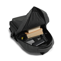 Sac à dos de voyage pour homme grande capacité, double bandoulière, étanche en PU, avec fermeture éclair, design tendance pour les trajets quotidiens et les étudiants
