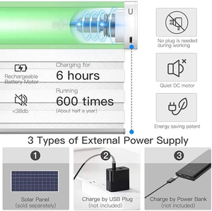 Stores zébrés motorisés double couche de luxe à commande intelligente via application Wi-Fi, <span class=keywords><strong>silencieux</strong></span> et intégrés, pour fenêtres - Product Image 3