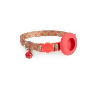 Neue Apple Airtag GPS Locator Schutzhülle Bunter Hals riemen im Ins-Stil für Hunde aus grenz überschreiten dem Polyester - Product Image 4