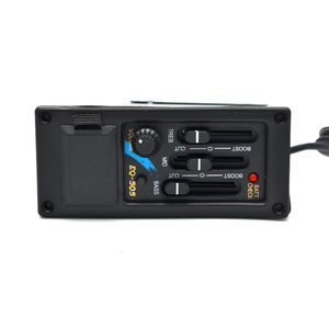 Preamplificador de Guitarra Acústica de 3 Bandas EQ-505, Pastilla para Zurdos, Ecualizador, Salida de 6.5 mm - Product Image 2