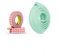 Protections de sécurité pour bébés JIKE en matériau EVA, protections d'angle en forme de L, protections de meubles écologiques JKF13210, sac en polyéthylène 3000 pièces, ruban adhésif 3M