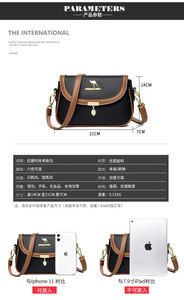 Sac à main femme en PU, tendance, grand sac à bandoulière portable, sac fourre-tout polyvalent pour femme et fille, idéal pour le shopping et les soirées - Product Image 4