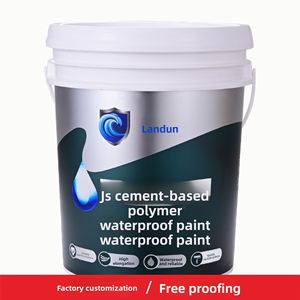Revêtement imperméabilisant polymère à base de ciment JS personnalisé en usine, baril de 20 kg, à base d'eau, résistant aux alcalis, pour toitures, sous-sols et usage extérieur - Product Image 5