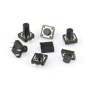 สวิตช์กดแบบสัมผัสแนวตั้ง PCB 12x12 มม. 5/6/7/8/9/10/11/12 มม. แบบกดติดปล่อยดับ  SMD SMT 4 ขา - Product Image 3