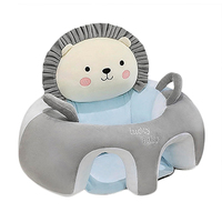 Fauteuil inclinable doux pour bébé, siège de soutien pour nourrissons de 3 à 12 mois, cadeau pour chambre à coucher, motif lion
