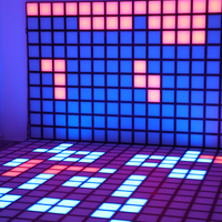 Contrôleur d'arène interactive pour jeu au sol à LED, en matériau ABS, pour usage commercial intérieur (salle de jeux, centre commercial)