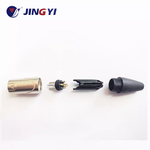 Connecteur XLR Femelle <span class=keywords><strong>NC3FX</strong></span> NC5FX 3 Broches Audio Contacts Nickel Noir Connecteur XLR Speakon 3 Broches - Product Image 2