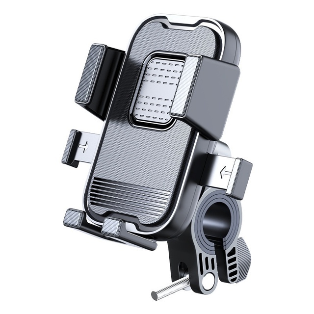 New Electric Vehicle Accessory Motorcycle Rider's Shockproof Navigation Mobile Phone Holder for Bicycle Battery Takeaway Car
