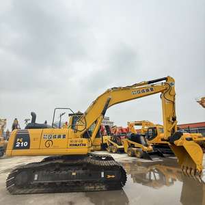 Pelleteuse d'occasion Komatsu PC210 à bas prix grande pelleteuse haute performance bonne condition - Product Image 4