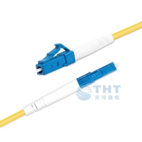Kabel Serat Optik Simplex SC APC/UPC Warna Kuning LSZH 2.0mm 5m Merek OEM Buatan Cina