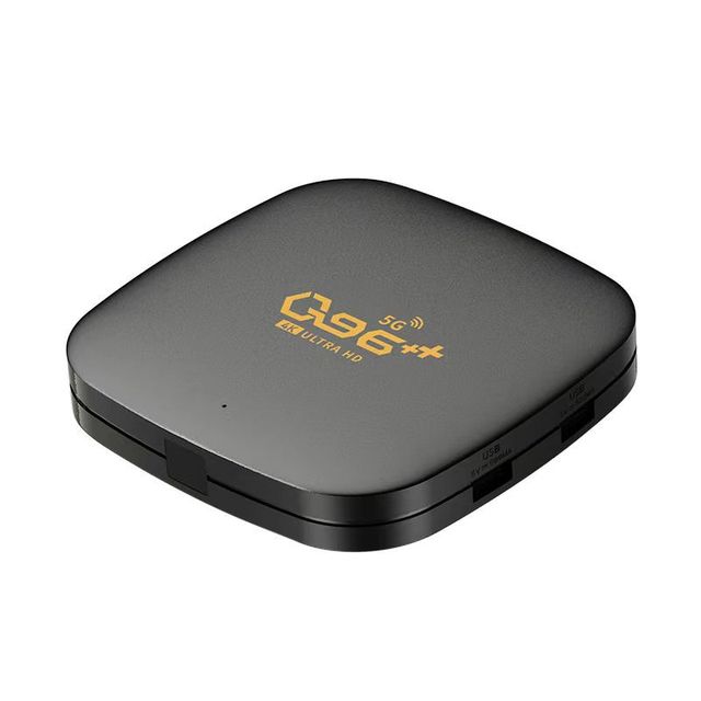 Q96 ++ IPTV Android Doors Network TV Box with Metal & PC Construction Black