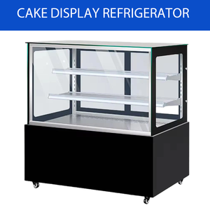 Vitrine réfrigérée pour boulangerie commerciale, design à faible consommation d'énergie <span class=keywords><strong>et</strong></span> fonctionnement silencieux, réfrigérateur vertical pour l'affichage des gâteaux - Product Image 2