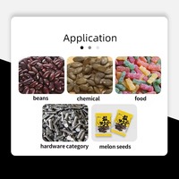 Machine de remplissage et d'emballage automatique de granulés à grande vitesse pour sacs alimentaires, haute précision, en acier inoxydable 304, vente en gros