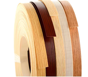 Borda De Grãos De Madeira Para Aparar Portas De Madeira Regulares ABS/ PVC De Alta Qualidade Ecológico Proteger Guarnição De Afiação De Móveis - Product Image 4