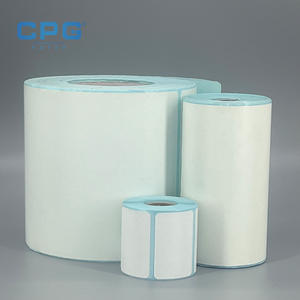 Factory Direct Supply Eco Friendly Waterproof Oil Proof Thermal Label Sticker 50x25 40x20 RFID Recyclable Warehouse Logistics - Product Image 1