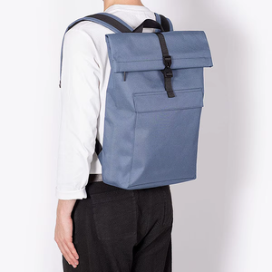 Custom Oxford <b>Laptop</b> <b>Roll</b> <b>Top</b> Rolling <b>Backpacks</b> Custom Logo Notebook <b>Laptop</b> Bag Minimalist <b>Backpack</b> - Product Image 4