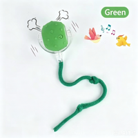 2025 nouveauté écologique chat chien jouet interactif balle queue tendance fournitures pour animaux de compagnie en Silicone Durable