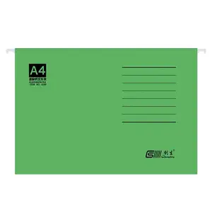 25 Pack/box Hanging File Folders - A4 Letter Size,Assorted Colors Customized Suspension Files Office Supplies