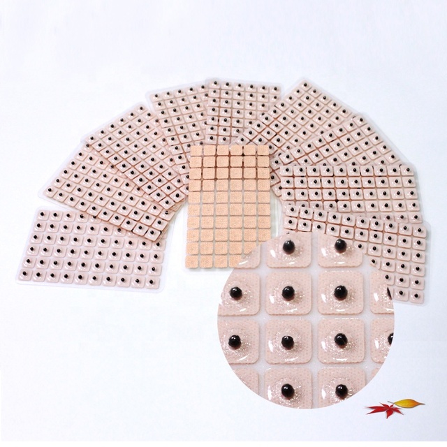 Chinese Disposable 100% Nature Seed Magnetic Acupuncture Ear Pellet Auriculotherapy Pellets