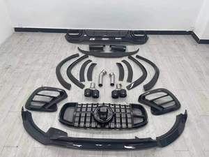 Kit de carrosserie GLS X167 <span class=keywords><strong>Brabus</strong></span> Style Carbon Fiber pour Mercedes-Benz GLS AMG X167 W167 Mise à jour du kit de carrosserie <span class=keywords><strong>Brabus</strong></span> - Product Image 6