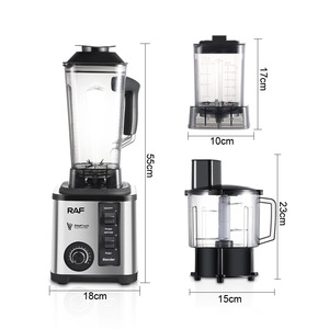 Blender-presse-agrumes multifonctionnel 3-en-1 haute vitesse, sans BPA et portable - Product Image 2
