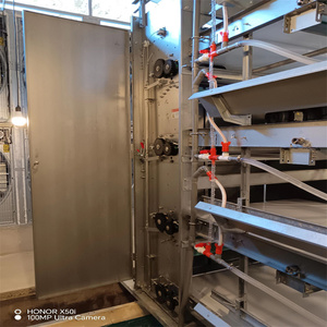 3 Tier H Type Fully Automatic Iron Chicken Broiler Cage System New Condition Poultry <strong>Farming</strong> <strong>Quail</strong> Bird Animal Cages QM YC-65 - Product Image 5