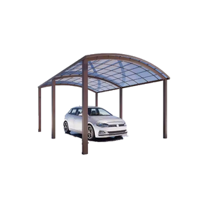 Chantier <span class=keywords><strong>de</strong></span> construction carton ondulé carrelage éclairé auvent étanche à la pluie abri solaire pour vélo et vêtements séchage Garage auvent et abri d'auto - Product Image 2