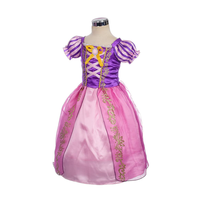 Robe de princesse pour filles, Costumes de fête Cosplay conte de fées avec accessoires longs tressés HPC-2113