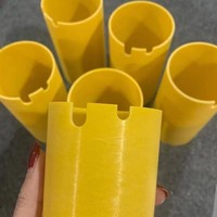 Tubo de Aislamiento de Fibra de Vidrio Clase F 35kV para Transformador Tipo Seco, Directo de Fábrica