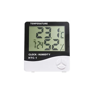 Thermomètre numérique domestique HTC1 <span class=keywords><strong>pour</strong></span> poulailler, incubateur, température et humidité, thermo-hygromètre - Product Image 1