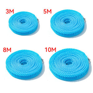 <span class=keywords><strong>Tendedero</strong></span> antideslizante a prueba de viento de 10m, soporte de secado de tela, <span class=keywords><strong>Tensor</strong></span> de <span class=keywords><strong>cuerda</strong></span> para Lavandería al aire libre, línea de ropa de viaje portátil, <span class=keywords><strong>cuerda</strong></span> de ventilación - Product Image 2