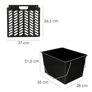 Cubo de Pintura de 15 Litros con Rejilla Hecho de plástico - Product Image 2