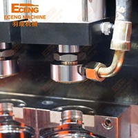Machine de soufflage de bouteilles en plastique semi-automatique pour la fabrication de bouteilles d'eau Eceng YC-5L-2