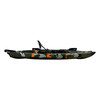 2021 Nouvelle tendance Outdoor Kayak Plastic Canoe Outrigger