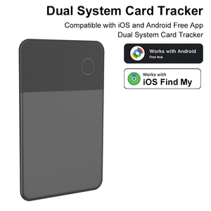 Localizzatore di Oggetti Smart Wallet Tracker Card Finder Personalizzato Ultra Sottile 2.6mm Certificato MFi e <span class=keywords><strong>Google</strong></span> per Sistemi Duali iOS e Android - Product Image 4