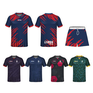 Tuta a sfera personalizzata per tutto il corpo con tessuto traspirante stampa di mappe di fabbrica per <span class=keywords><strong>abbigliamento</strong></span> da <span class=keywords><strong>calcio</strong></span> della squadra scolastica - Product Image 2