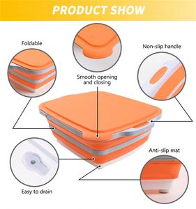 ALLIFEMAX Planche à découper pliable haute capacité avec passoire Blocs à découper pratiques - Product Image 2