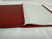 Carpetas de Archivo de Cuero para Papel A4, Duraderas, Impermeables, Diseño Expandible para la Escuela, Negocios, Almacenamiento de Archivos y Carpetas
