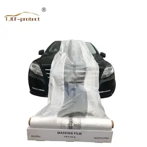 Automotive Paint Plastic Masking Film For Car Painting