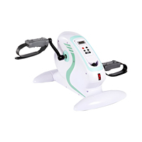 Top Ranking Ligero Mini Pedal Ejercitador Pierna y brazo Terapia física Pedal eléctrico Bicicleta de ejercicio